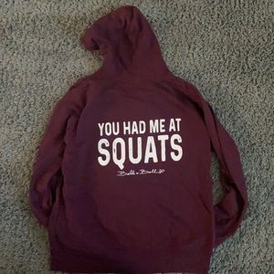 Belle and Bell Squats Hoodie